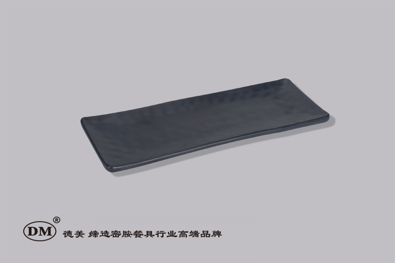 Miamine rectangular Plate Hotel canteen, Japanese food shop MS81123