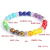 The Rose Angel fashion trend seven-color stone agate gemstone bracelet is a bestseller on the Internet details Picture