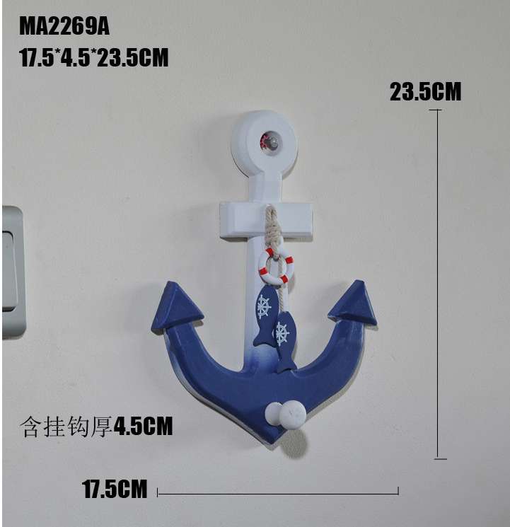 [图片]特价地中海锚装饰挂衣钩 家居挂饰 墙壁挂钩 创意饰品 MA2269-71
举报
本产品采购属于商业贸易行为细节图