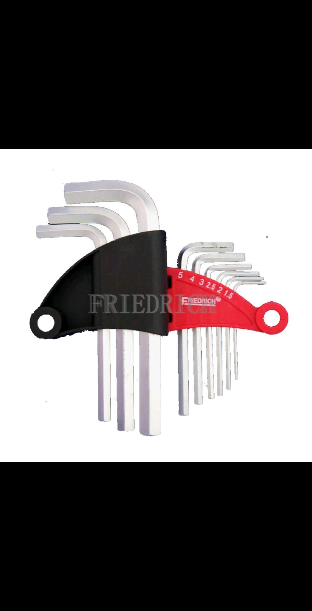 9PCS Flat head matte Hex socket wrench, hex socket wrench details Picture