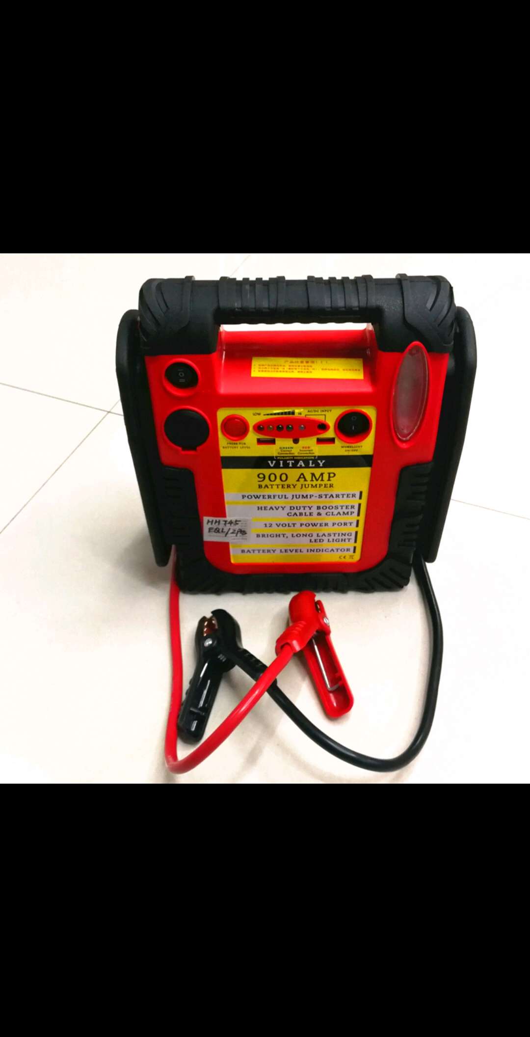 Large-capacity car emergency start power supply, high-power laptop power bank, self-driving camping energy storage power supply, pneumatic power supply