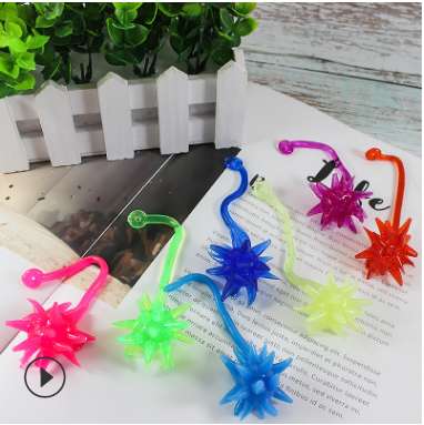 儿童整人玩具粘性流星锤独立包装粘性爬墙锤子厂家直销