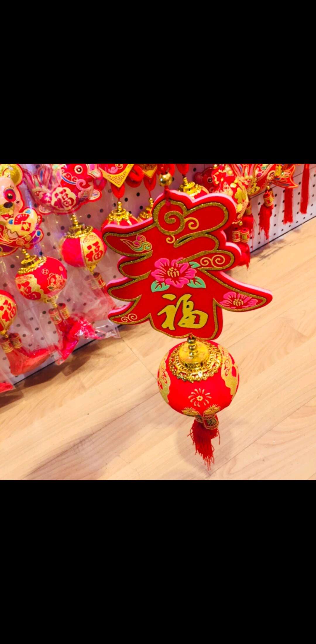 16公分板挂灯笼细节图