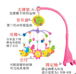 新生儿音乐床铃产品图