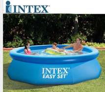 INTEX28130大家庭游泳池 碟形泳池 加厚充气泳池成人 戏水池