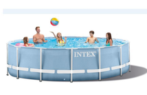 INTEX26702 圆形管架水池套装 免充气支架水池 家庭游泳池