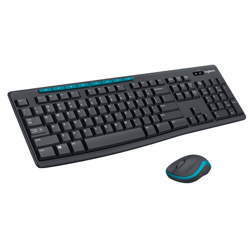 罗技MK275无线键鼠套装台式电脑笔记本键盘鼠标办公打字家用拆包细节图