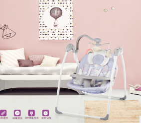 婴儿电动摇椅带遥控详情图1