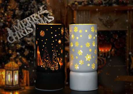 Christmas glass copper wire lights thumbnail