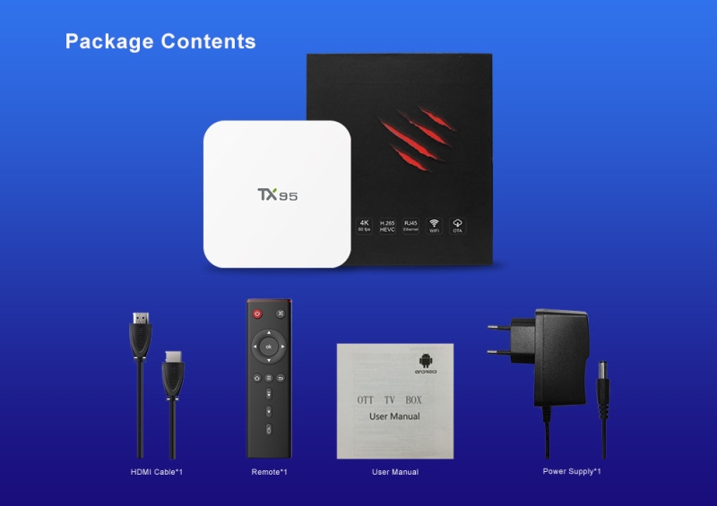 TX95 network set-top box Network player TX95