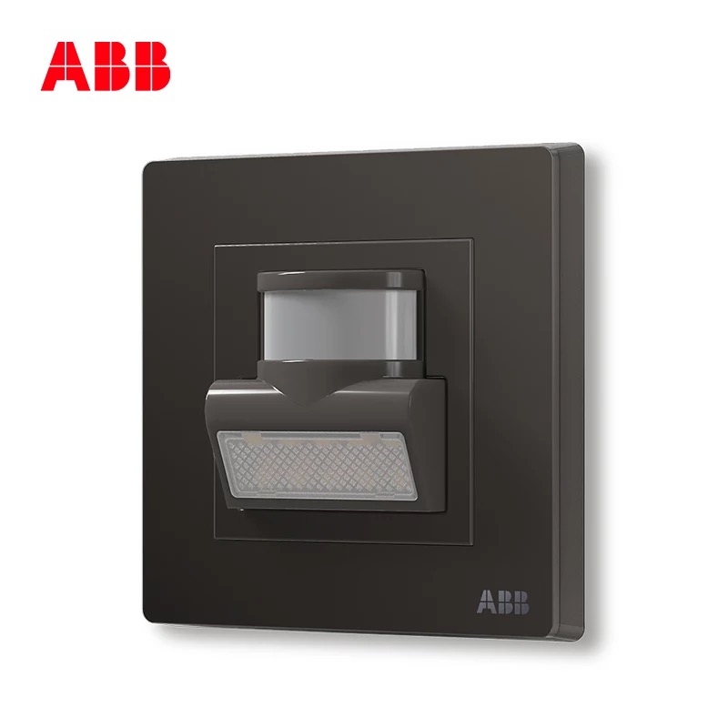 ABB switch Socket Xuanzhi Frameless Starry Sky Black Infrared Sensor Wall Corner Lamp Specification image