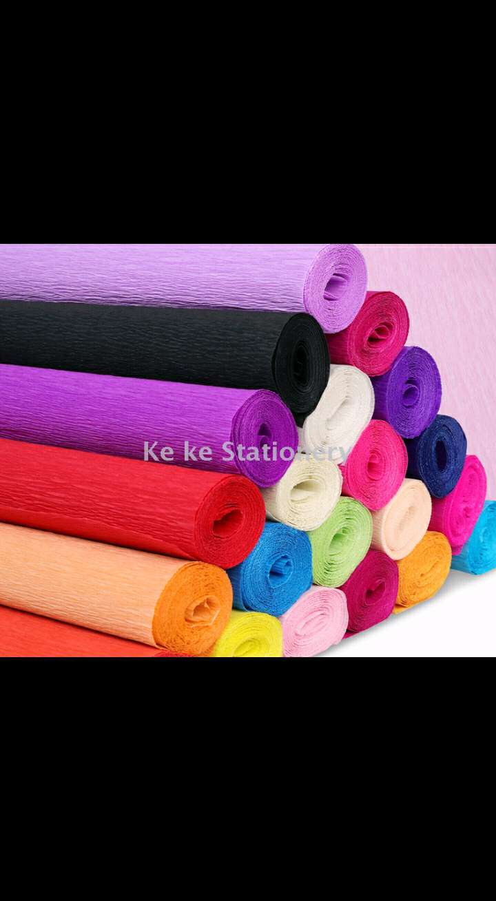 Rolled edge paper, crepe paper, handmade paper, packaging paper