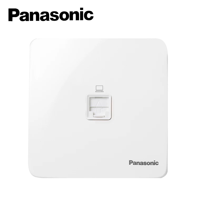 Panasonic Quyue Yabai series switch socket single unit computer information network socket panel Specification image