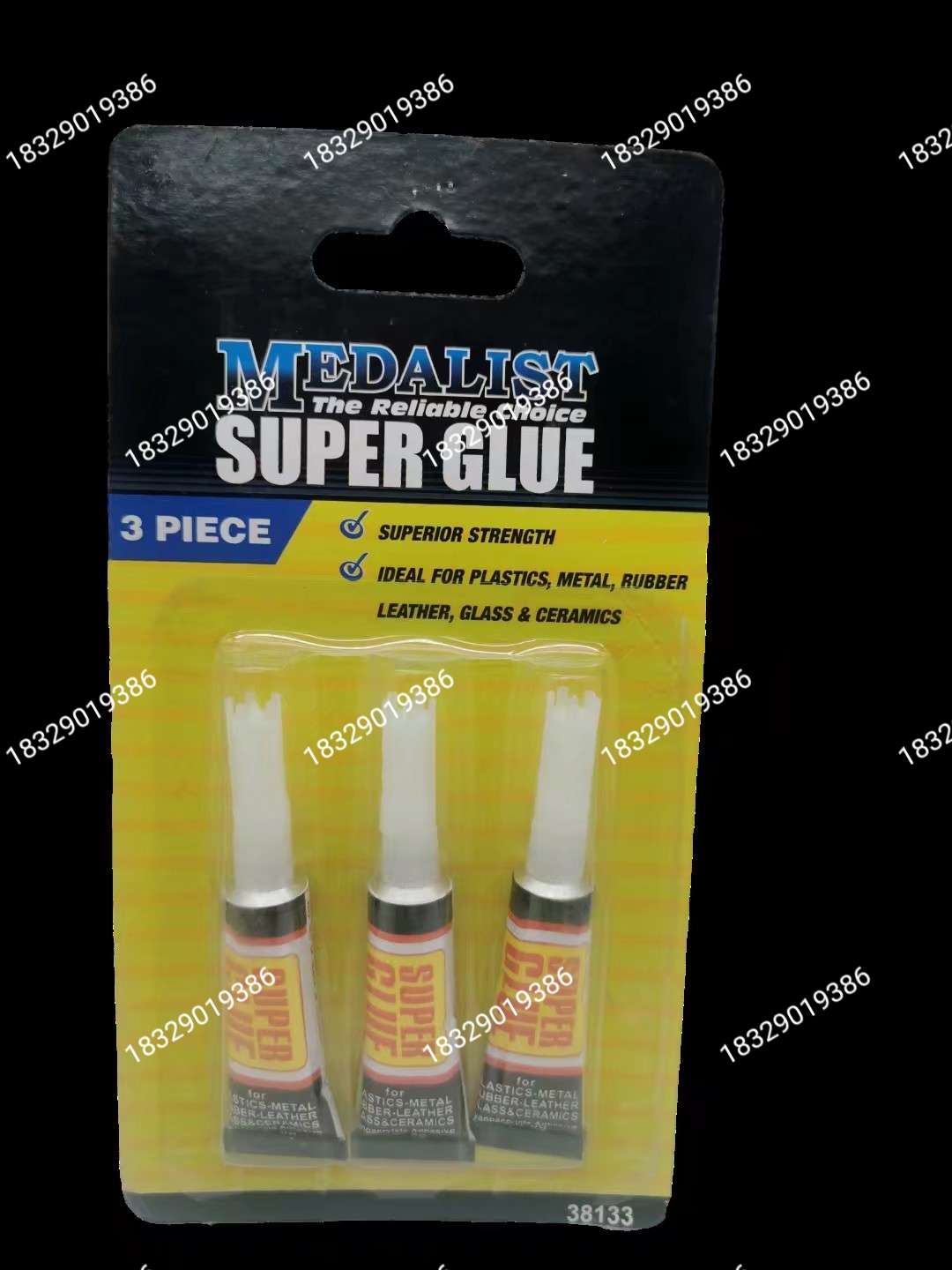 Glue 502 glue Strong glue 3 card glue 3pcs strong universal glue quick drying glue instant glue Foreign trade export universal glue who Application Scenario