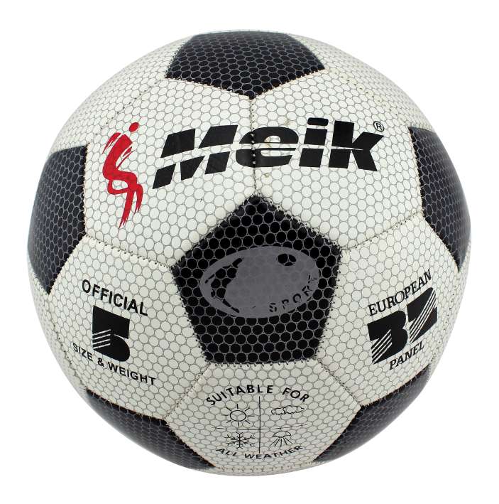 High-end machine-sewn footballs made of No. 5 PVC mesh leather, training footballs for primary and secondary school students. Football details Picture