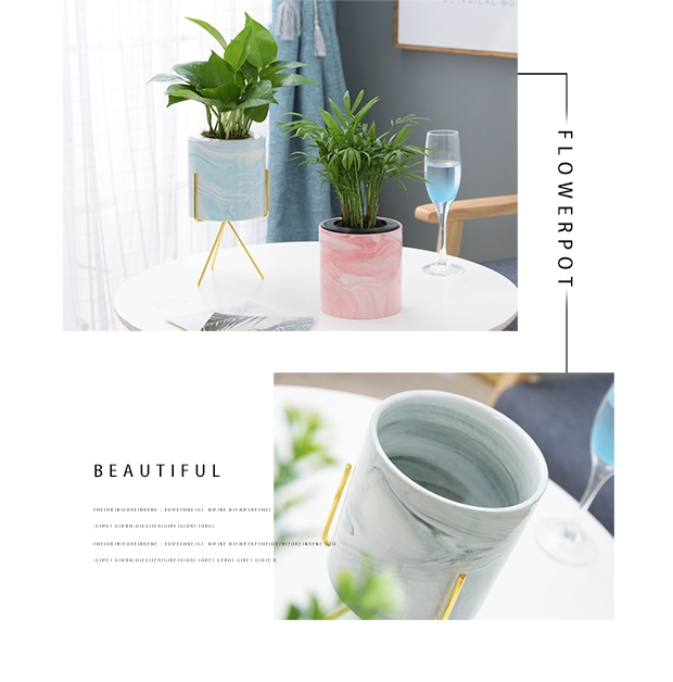 陶瓷/花架白底实物图