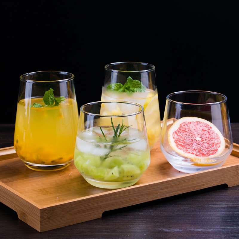 Direct sales of short glass cups, water cups, beer mugs, spirits cups, beverage cups and juice cups in stock details Picture