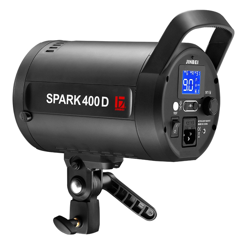 金贝SPARK400D摄影灯摄影棚淘宝服装静物产品拍照灯证件人像摄影补光灯影室闪光灯室内拍摄打光灯图