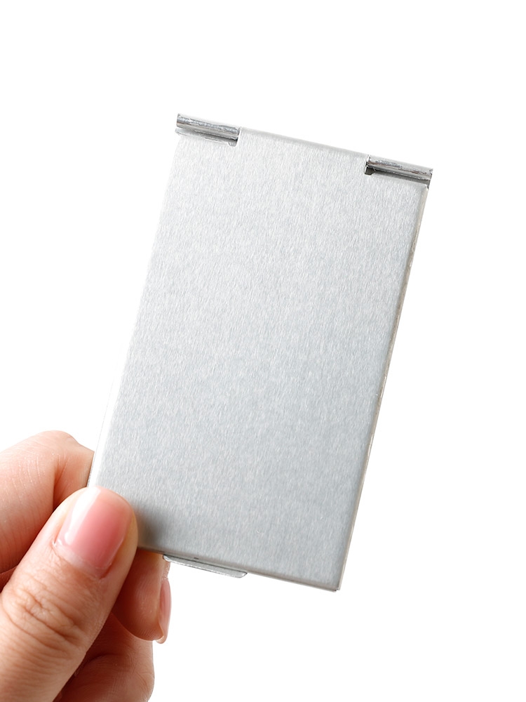 折叠化妆镜随身便携小号镜子桌面台式宿舍学生女翻盖式可立梳妆镜详情图7