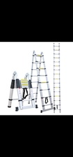 铝合金伸缩梯子 多功能关节家用人字梯便携铝梯 轻便楼梯竹节梯阁楼梯