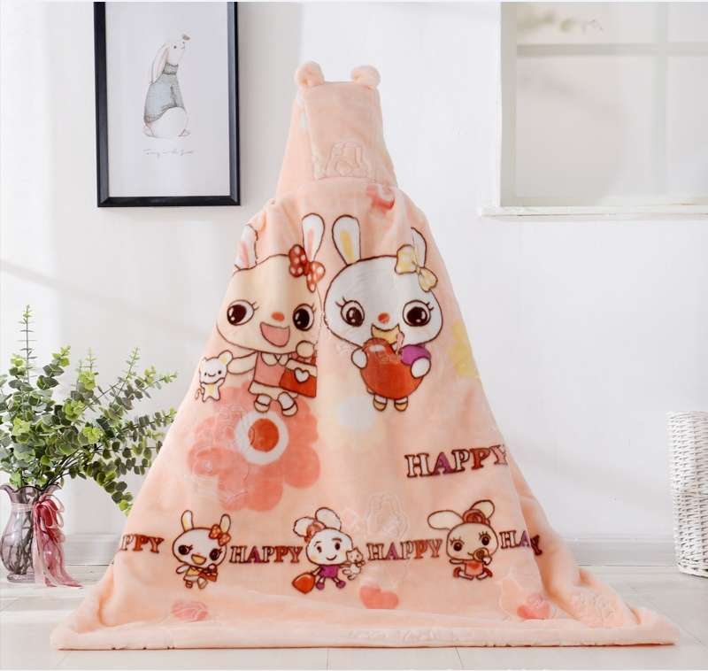 Raschel blanket upgrade embossed cloud blanket, long cape cape, hugging blanket, cover blanket, children's blanket undefined