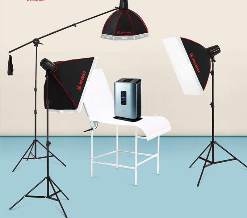 金贝DE60升级版八角柔光箱适用250w闪光灯柔光罩摄影灯罩影视灯箱产品图