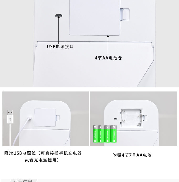 Led Makeup Mirror With Light Princess Desktop Dorm Fill Light Girl Makeup Mirror Portable Folding Mirror undefined