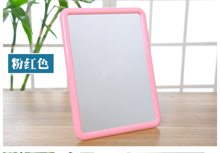 Large Square Desktop Makeup Mirror Multi-Functional Folding Mirror Student Bedroom Mirror Can Be Hung Wall Mirror Portable Mirror Application Scenario