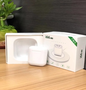 I66 Wireless Bluetooth headset 5.0 wireless binaural headset with charging compartment low power headset