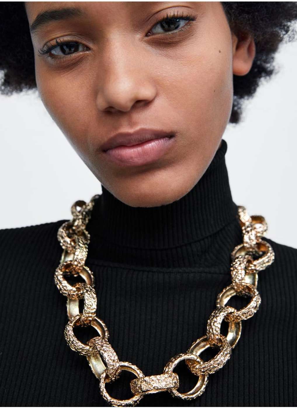 Cross - border sales of European and American alloy necklace exaggerated design trendy women fashion versatile accessories thumbnail