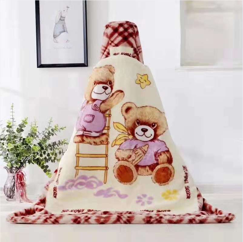 Raschel blanket upgrade embossed cloud blanket, long cape cape, hugging blanket, cover blanket, children's blanket undefined