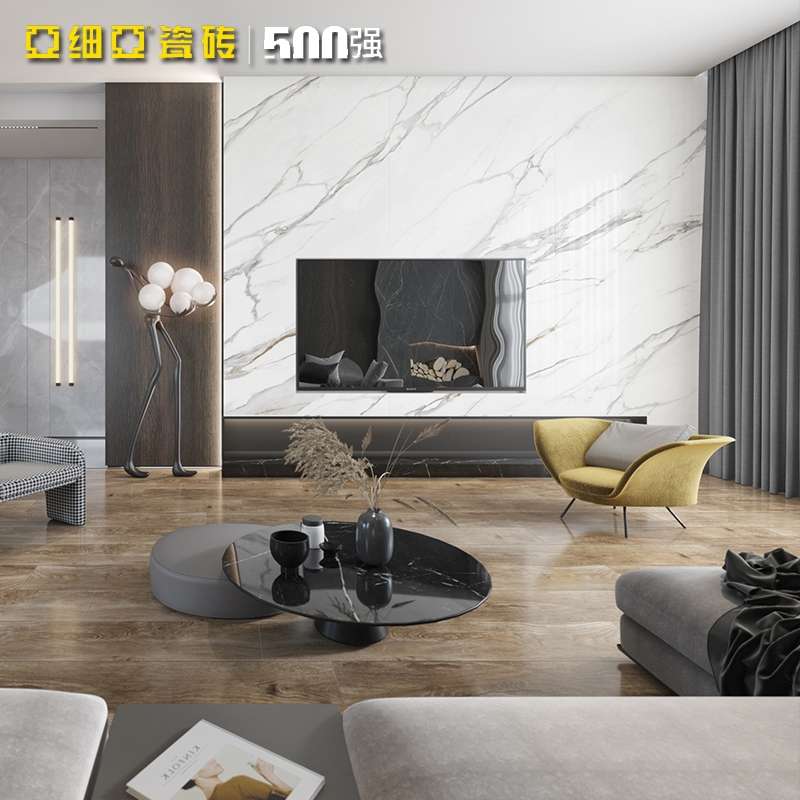 Asia Tile living room floor tile with wood grain 900*1800, solid wood texture marble tile Foster 27R