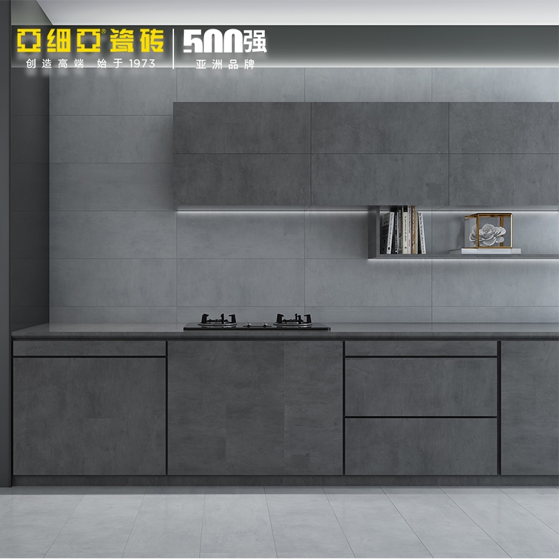 Asia Tiles, living room, bathroom, toilet floor tiles, white 300X800 marble tiles, wood-engineered SLATE details Picture