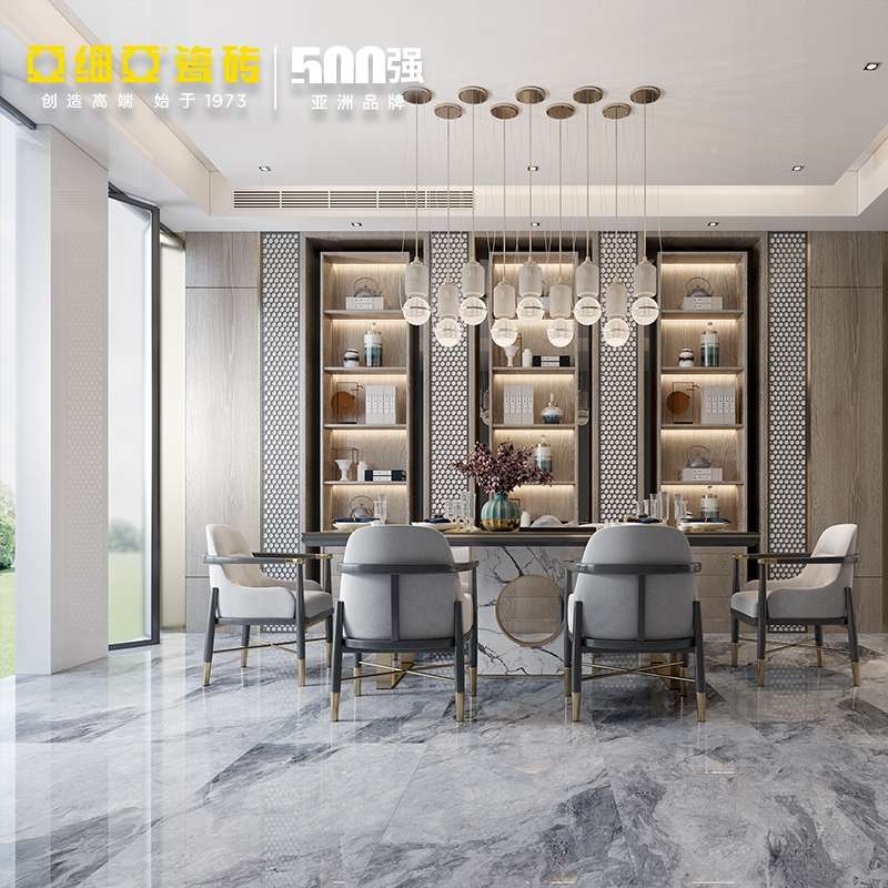Asia Ceramic tiles for living room, bathroom and toilet floor tiles, white Jade Jing Kunlun 600X1200 marble tiles details Picture