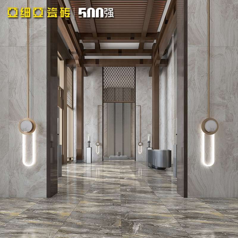 Asia Tile living Room floor tile Large slab 900X1800 Marble tile Brest B1890200HD details Picture