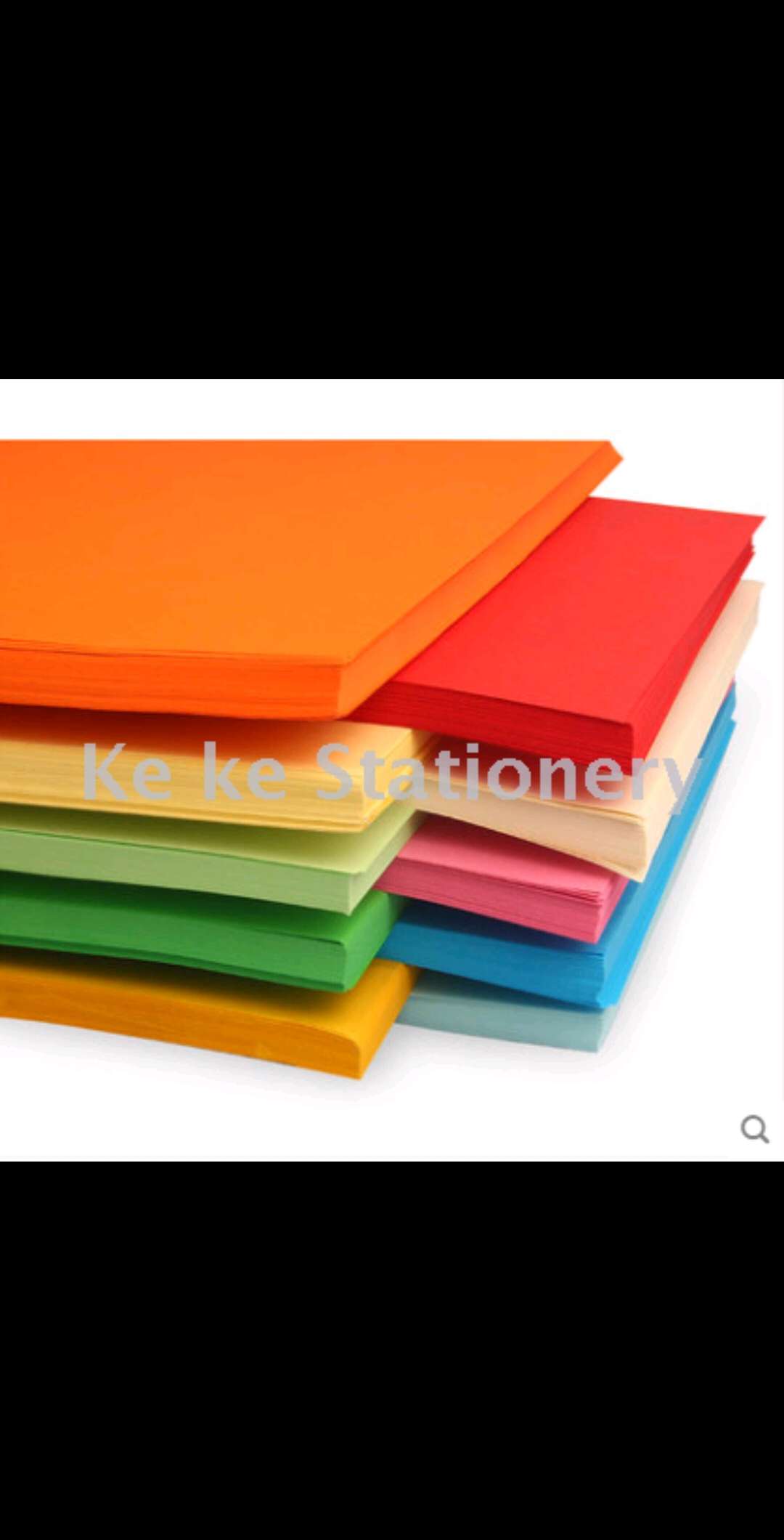 儿童手工A4彩色折叠纸 DIY手工纸 打印复印纸