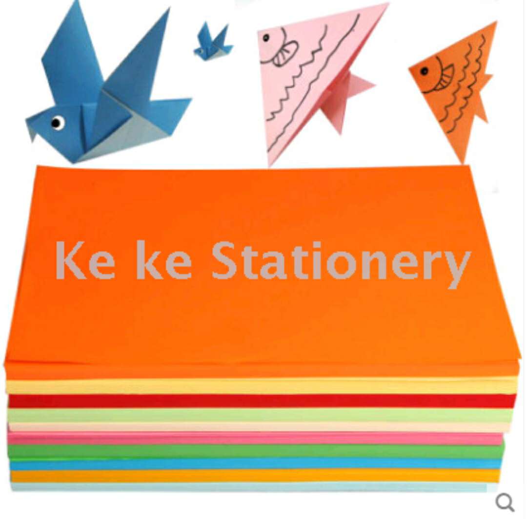 儿童手工A4彩色折叠纸 DIY手工纸 打印复印纸详情图6