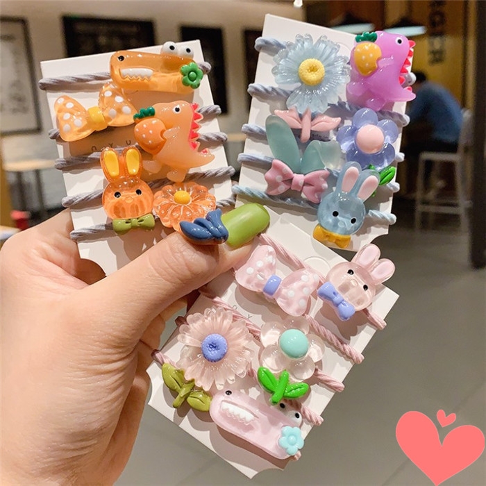 Children's hair ties, girls' hair lanyards, Korean baby hair accessories, hair bands, hair ties, rubber bands, little girls' headwear