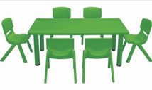 华隆厂家直销，华隆塑料长方桌（不含椅子）