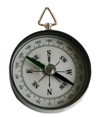 G44-7铝指南针Φ44*7mm