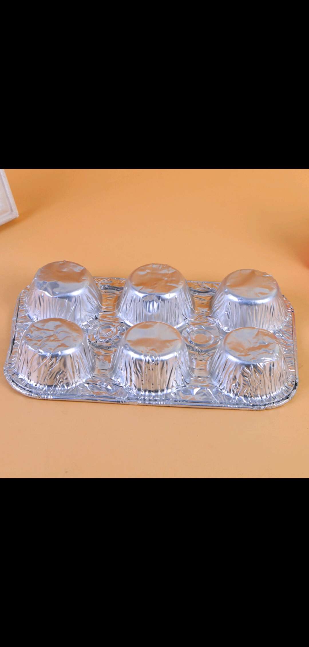厂家直销 铝箔容器铝箔蛋糕模 255*170*40mm白底实物图
