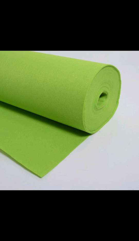 White Supply 2Mm Color Felt Cloth Color Polyester Needled Felt High Temperature Resistant Wool Felt Pad Specification drawing