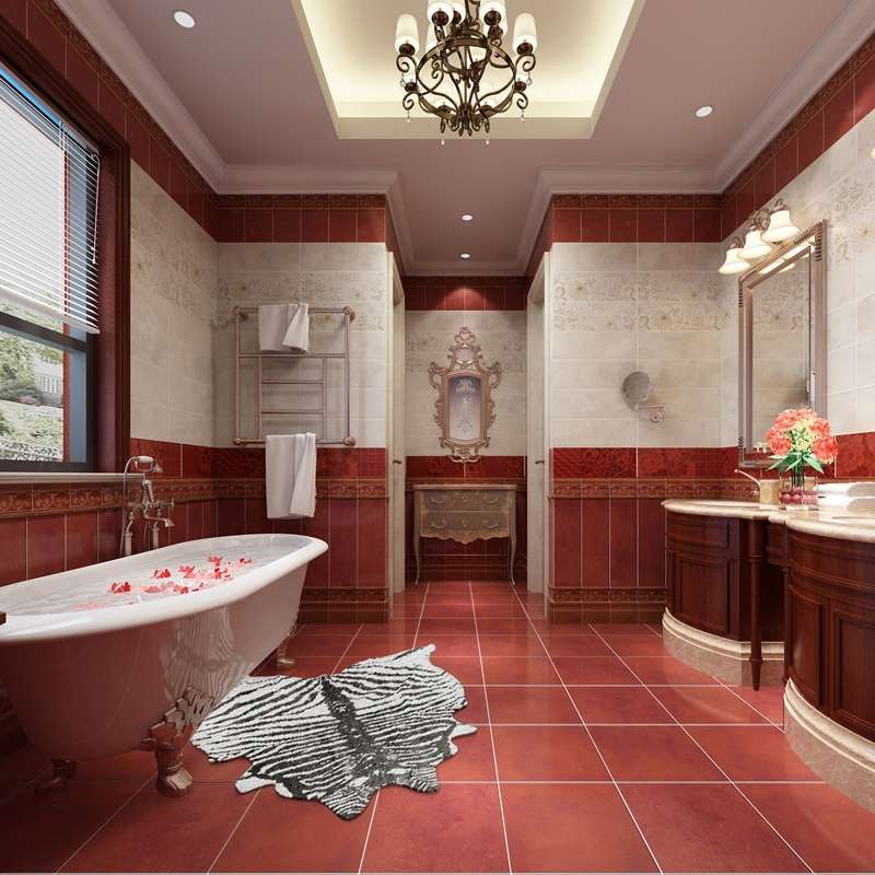 Yipai Ceramic Tiles Wall and floor tiles FS Series 03 color Retro tiles Bathroom and kitchen FS2603H6 details Picture
