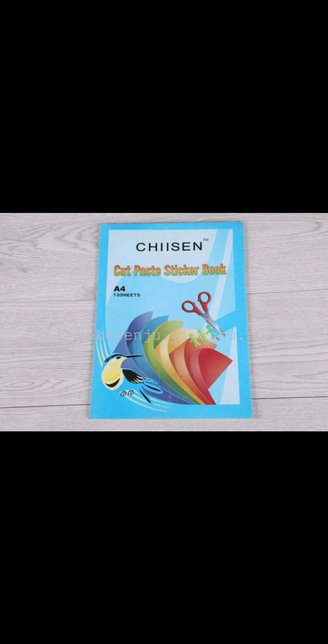 书皮/A4软抄白底实物图