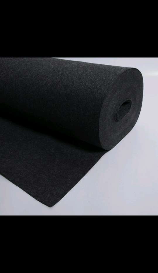 Black Supplied 4Mm Color Felt Cloth Color Polyester Needled Felt High Temperature Resistant Wool Felt Mat full figure