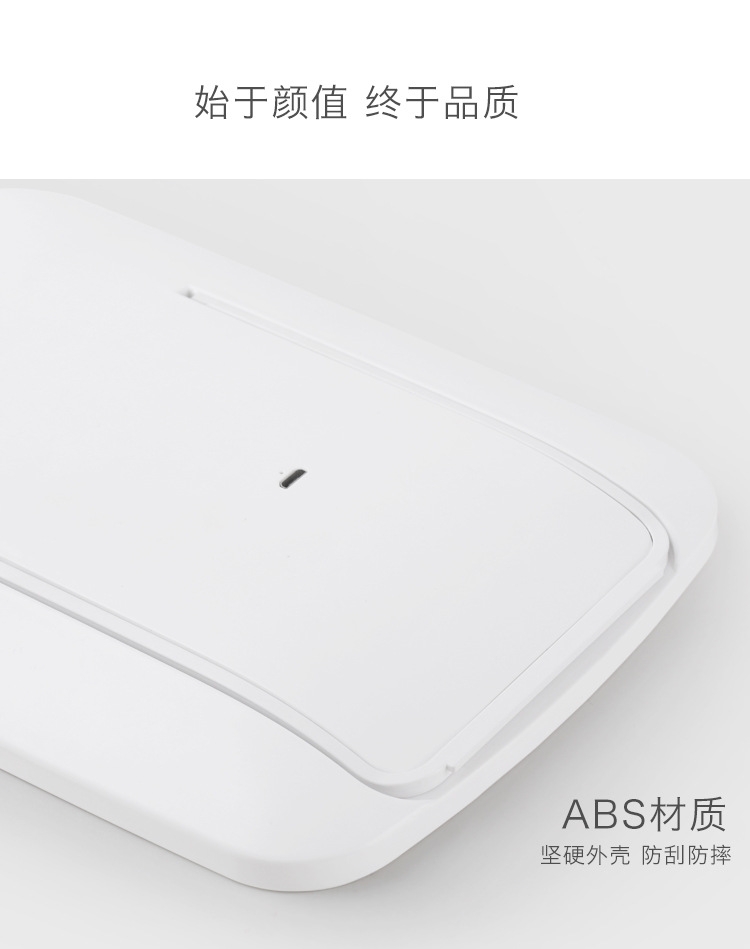 化妆镜女台式LED带灯便携折叠支架补光镜子宿舍桌面详情图7