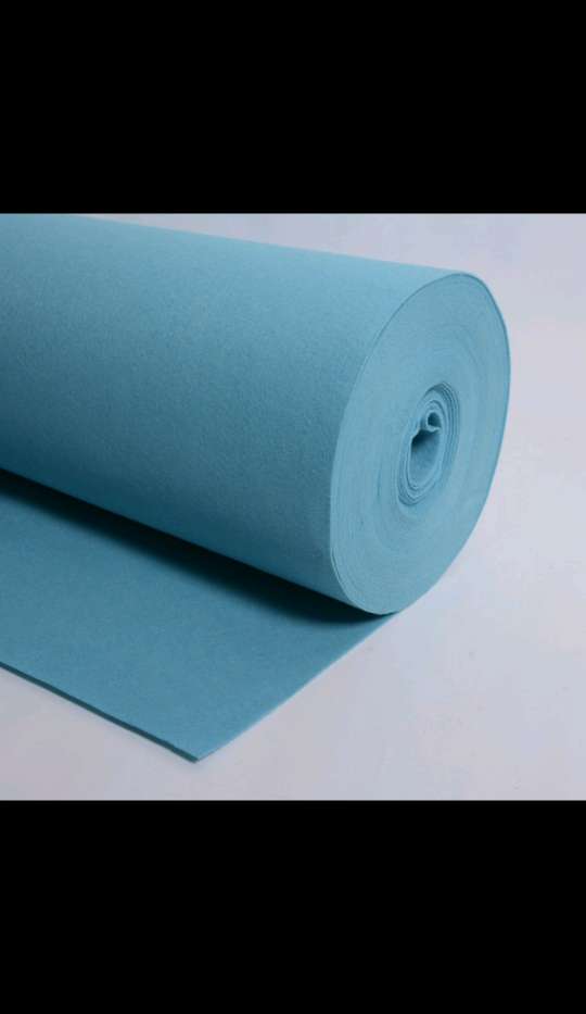 黄色供应4MM彩色毛毡布 彩色涤纶针刺毛毡 耐高温羊毛毡垫产品图