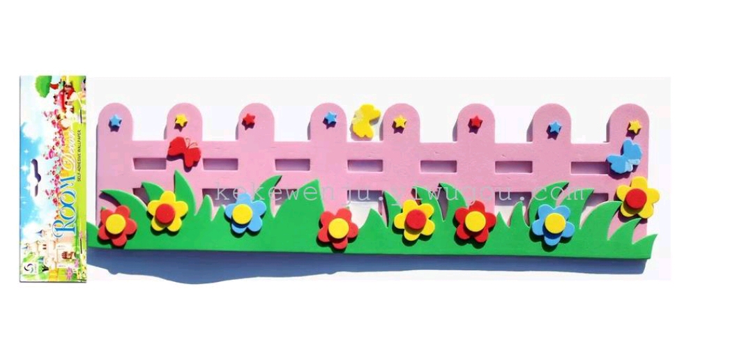 EVA three-layer fence wall EVA wall stickers details Picture