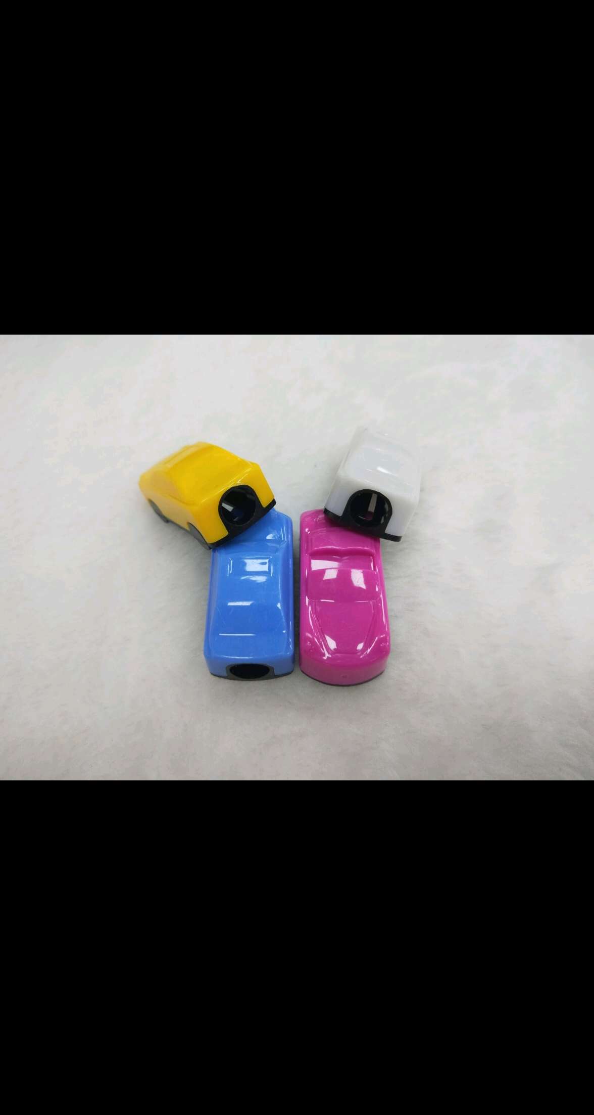 Cute car-shaped pencil sharpener