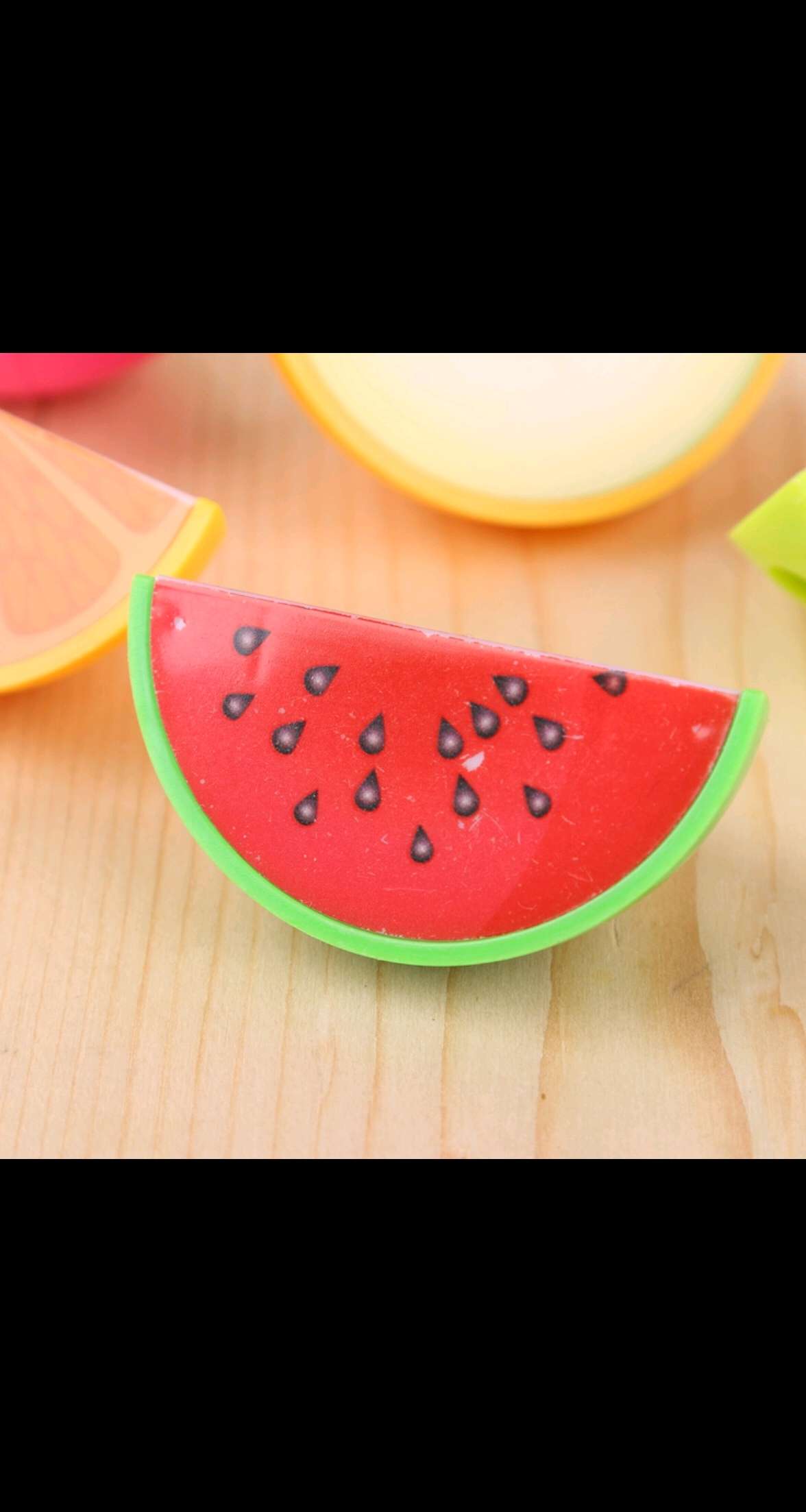 Factory direct sales of creative fruit pencil sharpeners details Picture